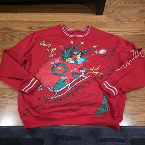 The grinch christmas red sweater